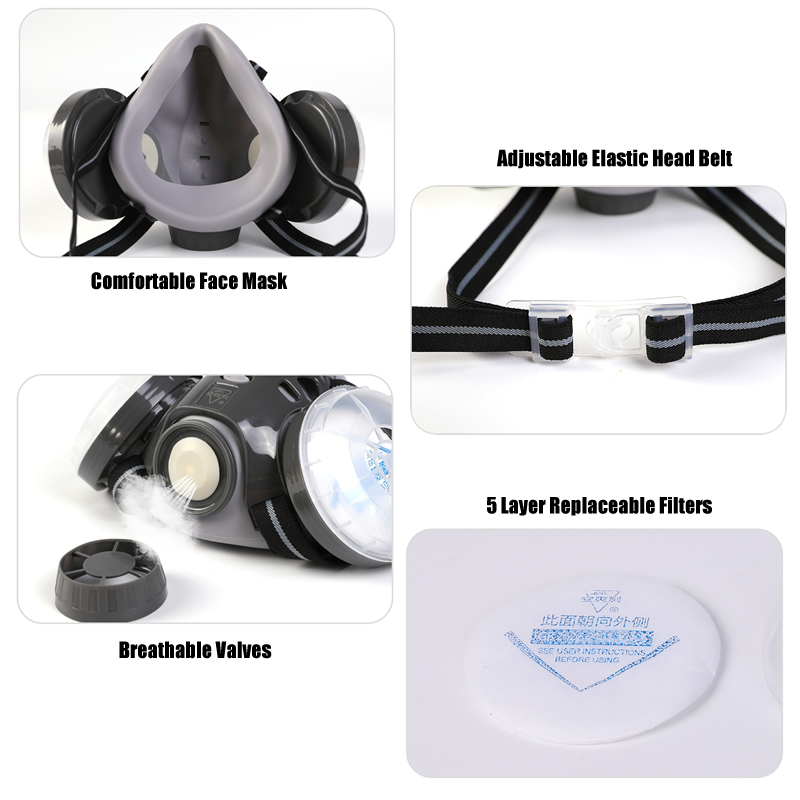 New Anti Dust Mask Full Face R - Dust Mask Construction 리뷰 및 가격