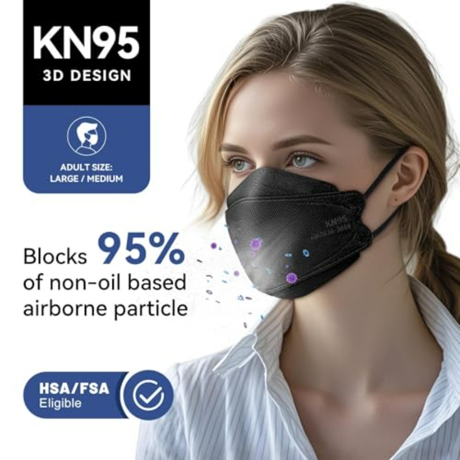 KN95 Face Mask Disposable Adul - Kn95 Respirator Mask 리뷰 및 가격