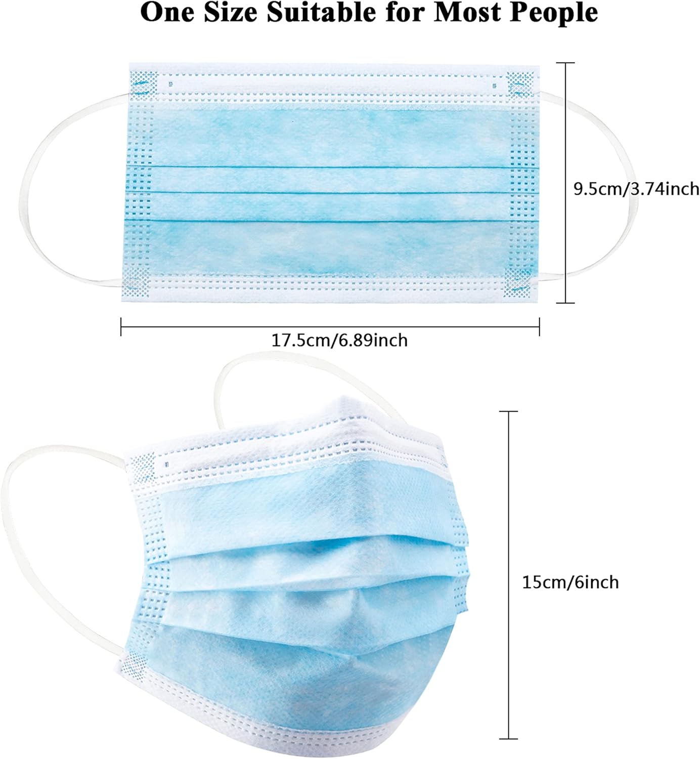 100pcs blue disposable protect - Disposable Mask Blue 리뷰 및 가격