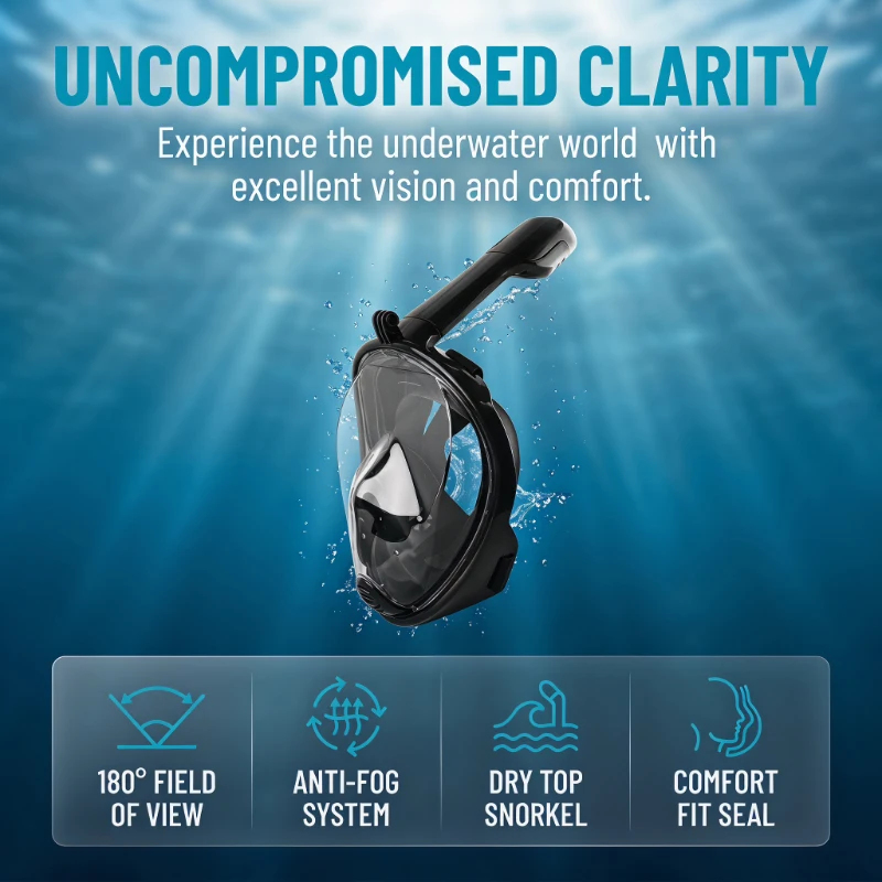 Underwater Scuba Anti Fog Full - Anti Pollution Mask 리뷰 및 가격