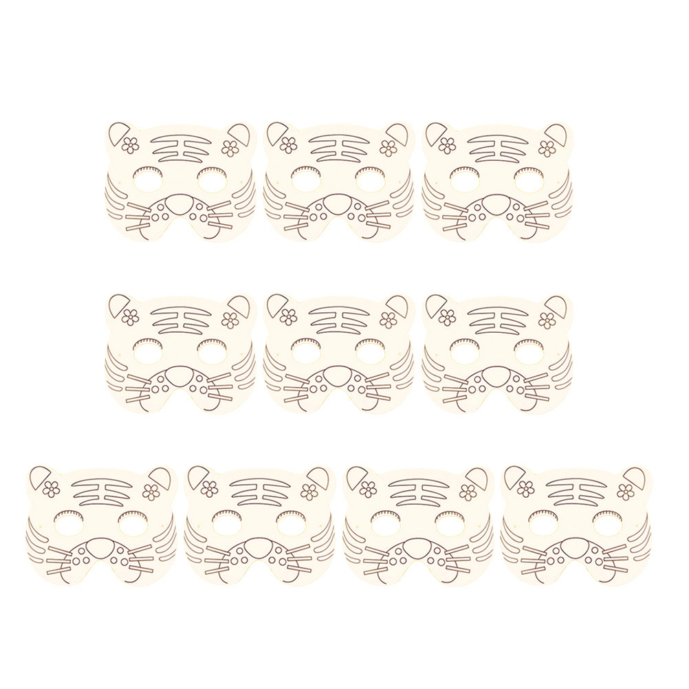 10Pcs Paper Mask Craft Kit Kid - Kids Face Mask 리뷰 및 가격
