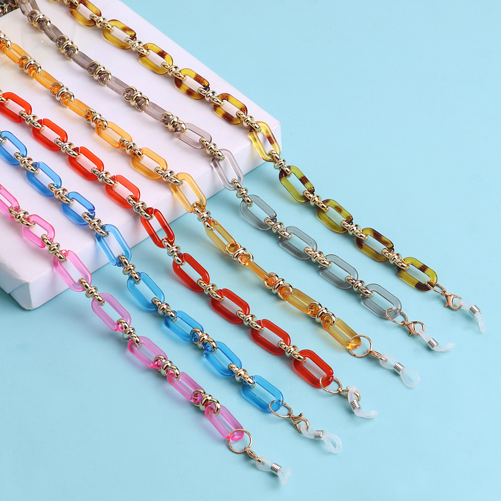 Colorful Transparent Link Acry - Mask Chain Holder 리뷰 및 가격