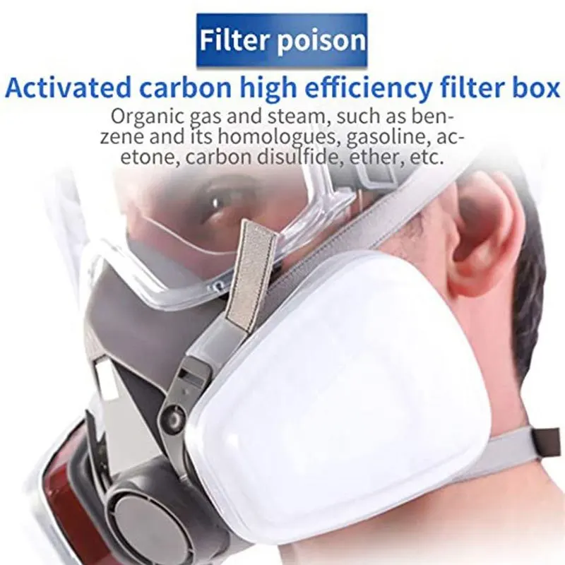 7in1 Gas Proof Half Face Mask  - Respirator Half Face 리뷰 및 가격