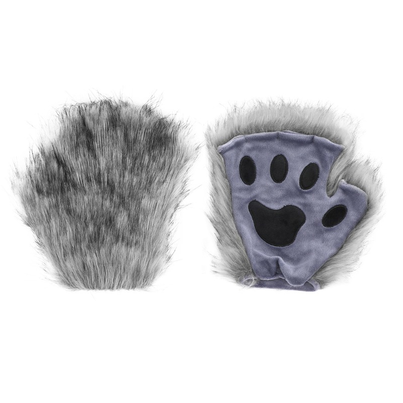 Furry Cat Ears Mask Tail & Paw - Black Face Mask Pack 리뷰 및 가격