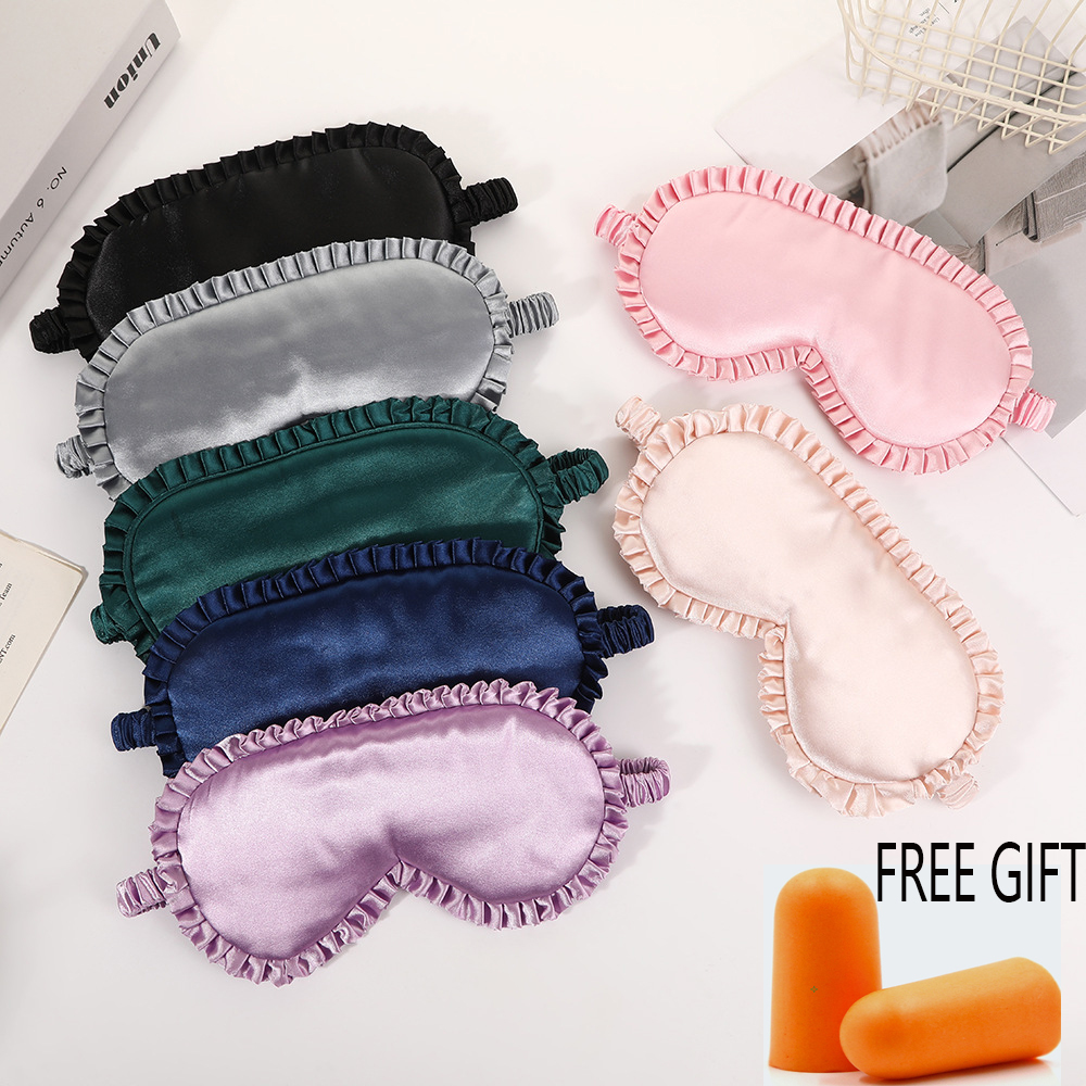 1pcs Premium Silk Eye Mask wit - Mask Lanyard Adjustable 리뷰 및 가격