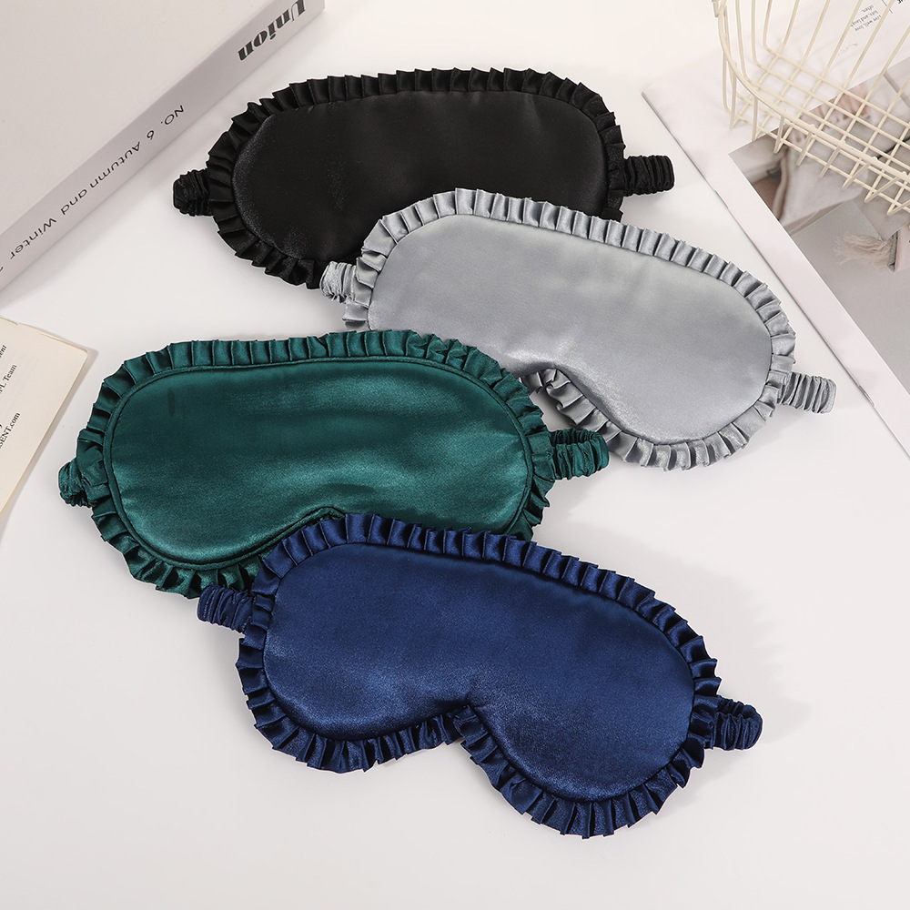 1pcs Premium Silk Eye Mask wit - Mask Lanyard Adjustable 리뷰 및 가격