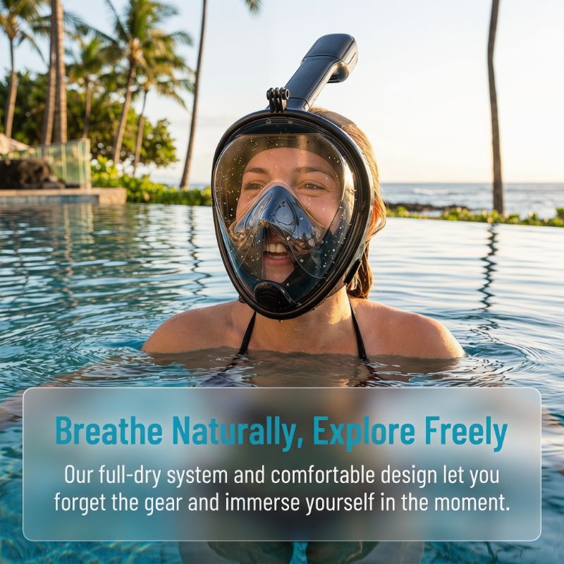 Safe Waterproof Snorkeling Div - Anti Pollution Mask 리뷰 및 가격