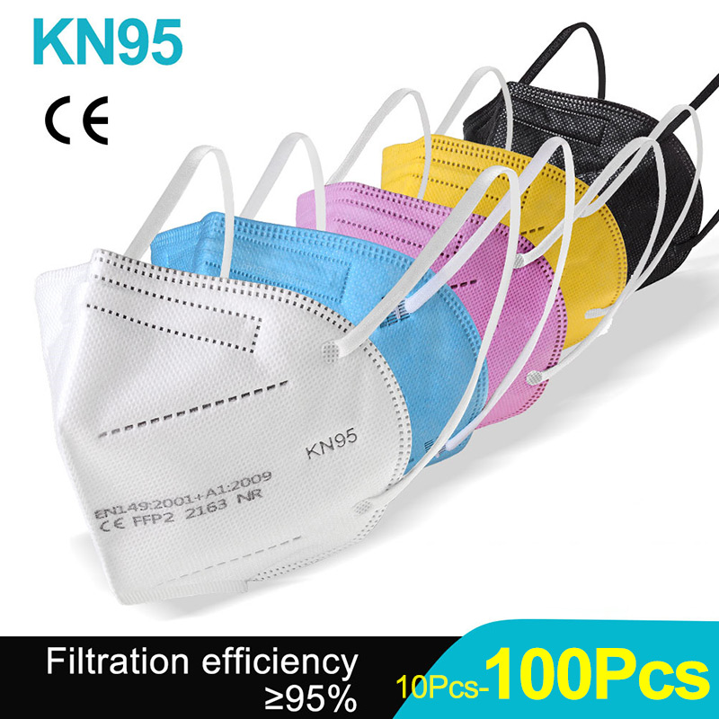 10-100Pcs FFP2 Masks KN95 Masc - Kn95 Respirator Mask 리뷰 및 가격