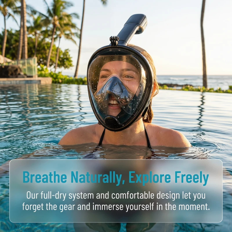 Underwater Scuba Anti Fog Full - Anti Pollution Mask 리뷰 및 가격