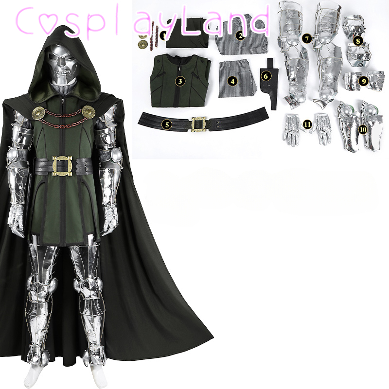 Black Doom Cosplay Costume Adu - Black Face Mask Pack 리뷰 및 가격