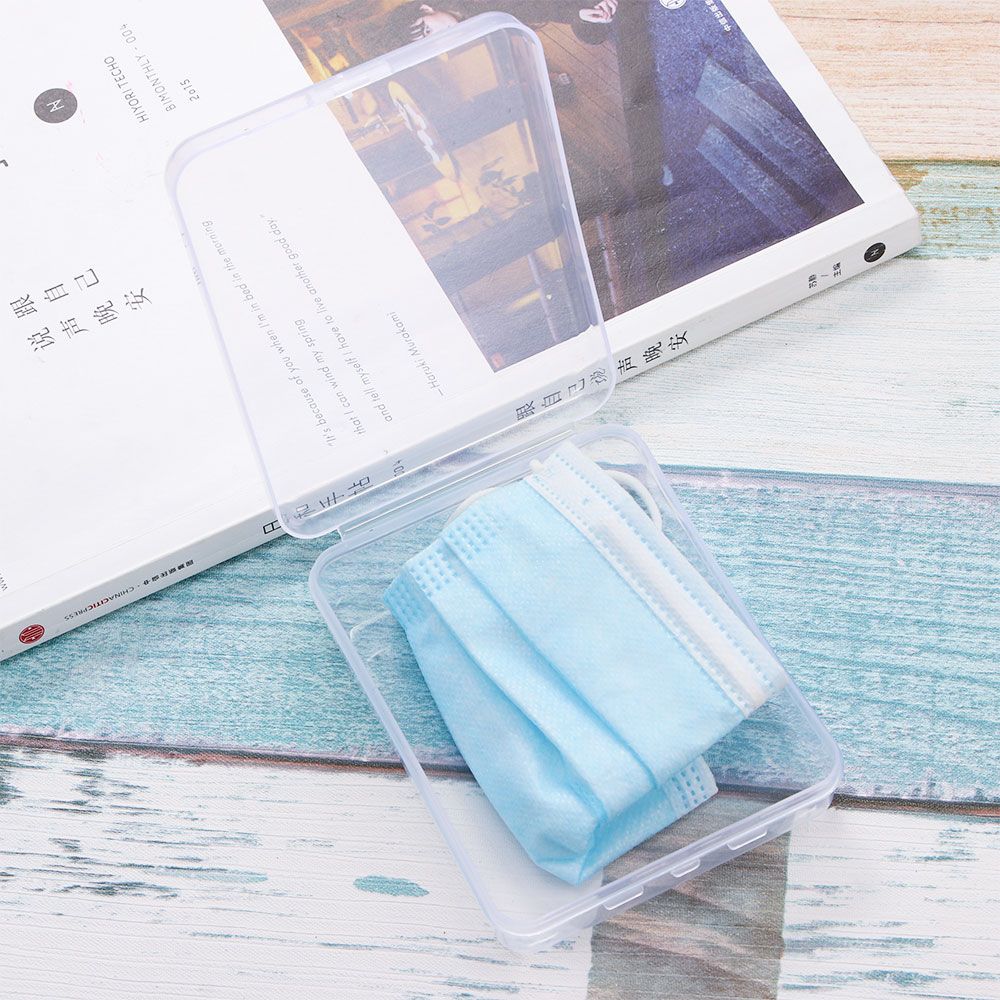 Protection Rectangle Container - Face Mask Storage Box 리뷰 및 가격