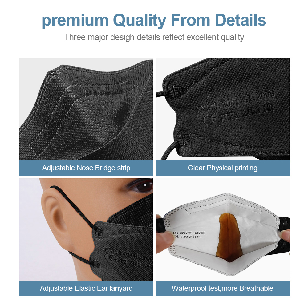 Adult Fish Shape Certified KN9 - Disposable Surgical Mask 리뷰 및 가격