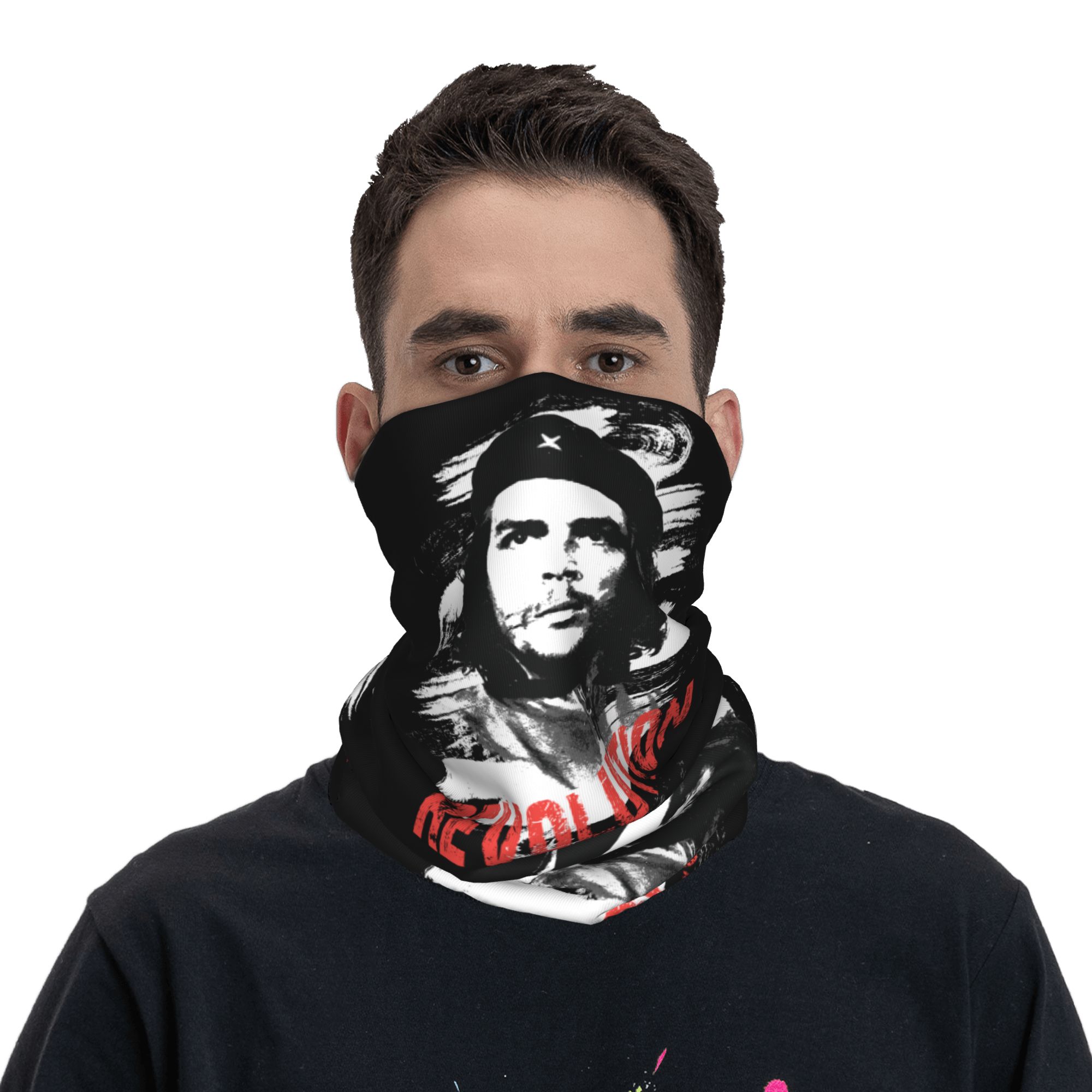 Custom Che Guevara Revolution  - Neck Gaiter Face Cover 리뷰 및 가격