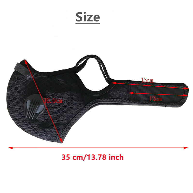 Cycling Face Mask with Filter  - Dust Mask Construction 리뷰 및 가격