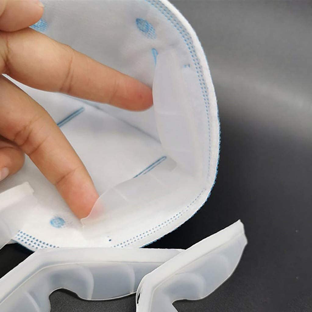 3D Mask Holder Clip, Nose Brid - Silicone Mask Bracket 리뷰 및 가격