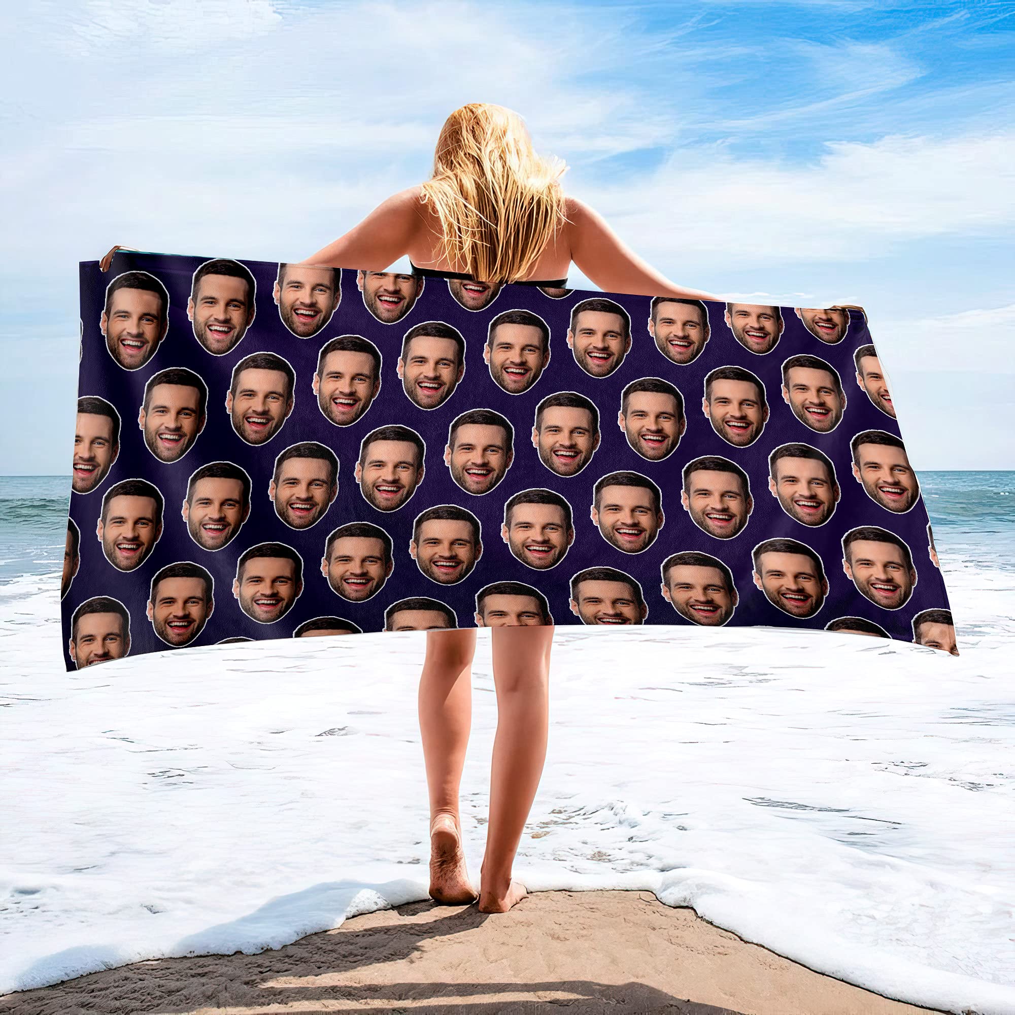 Personalized Beach Towels with - Cloth Face Mask Washable 리뷰 및 가격