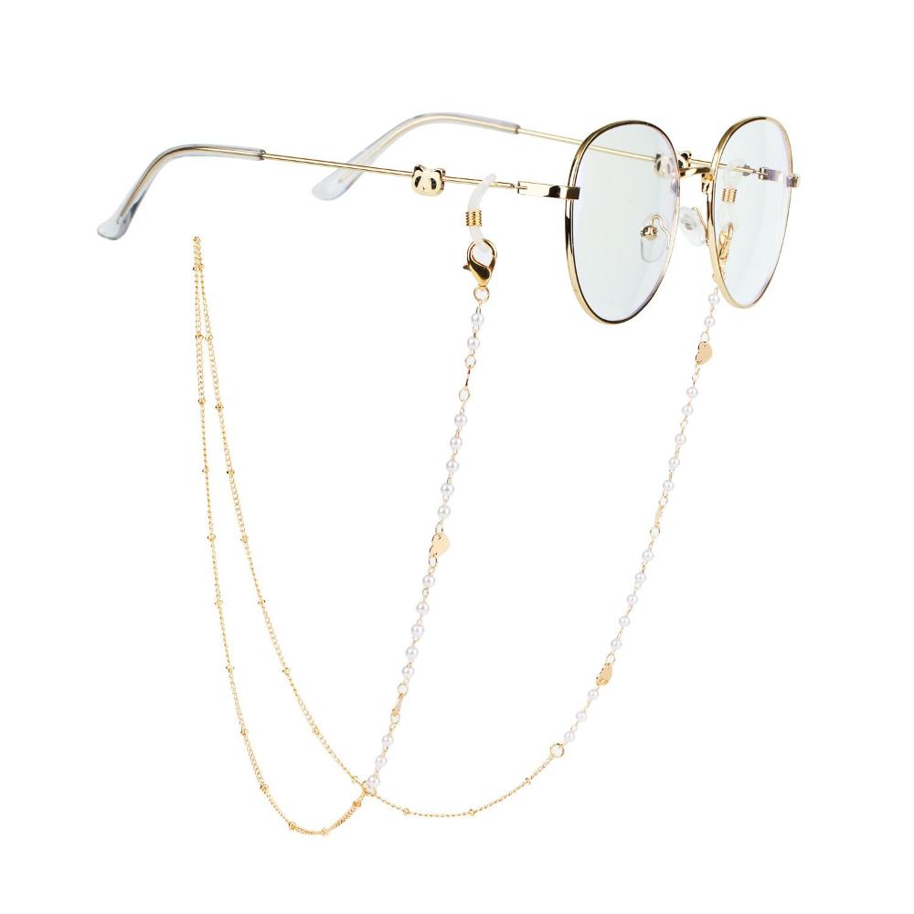Jewelry Disc Metal Pearl Hangi - Mask Chain Holder 리뷰 및 가격