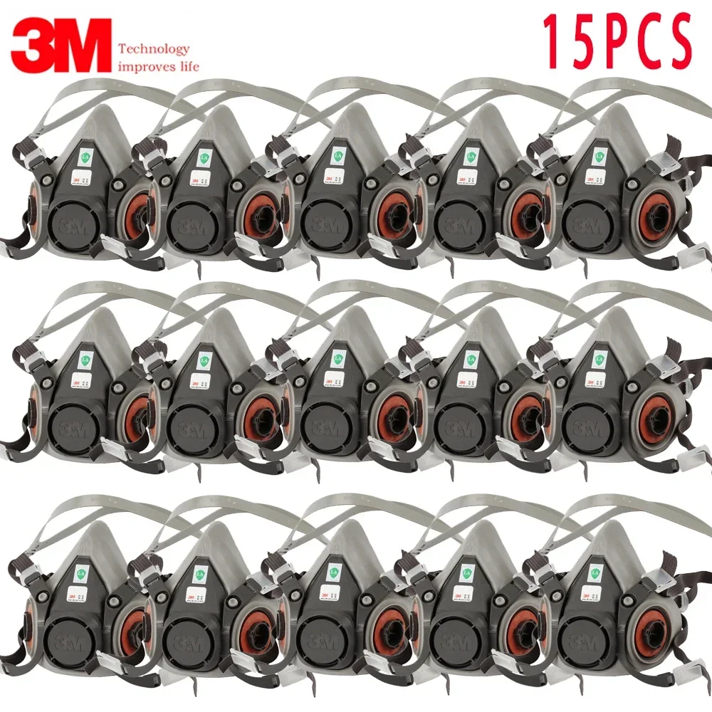 15p 3M 6200 Gas Mask for Spray - Dust Mask Construction 리뷰 및 가격