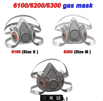 M 6100=S/ 6200=M/ 6300 =L resp - Dust Mask Construction 리뷰 및 가격