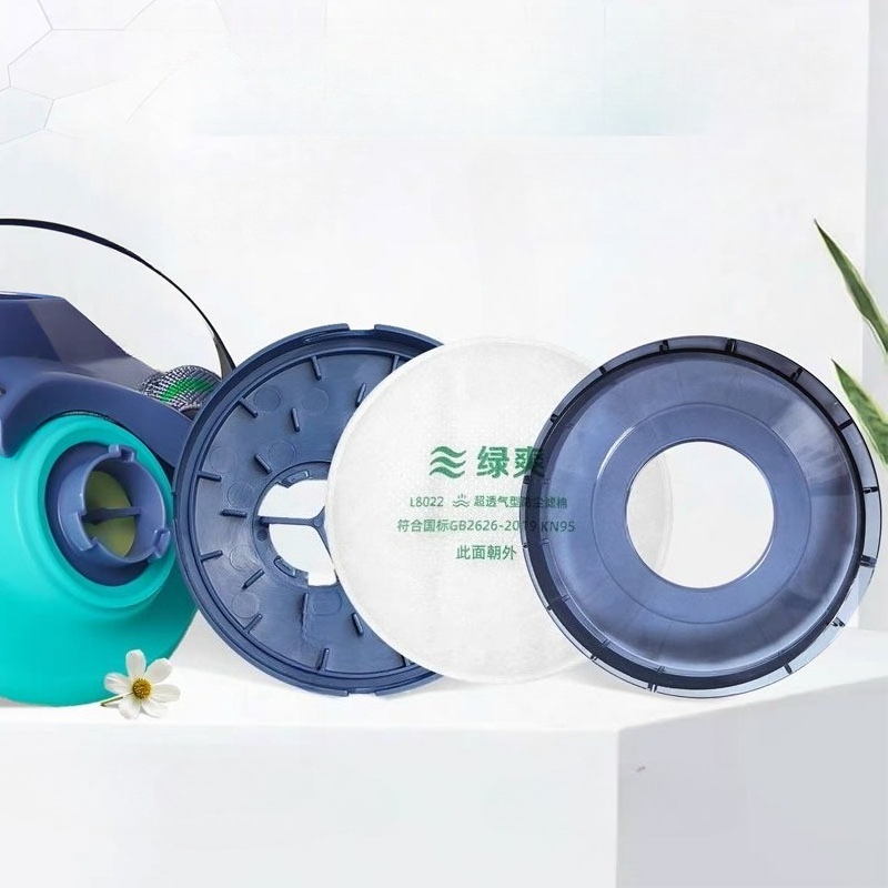 Dual Filter Silicone Half Face - Kn95 Respirator Mask 리뷰 및 가격