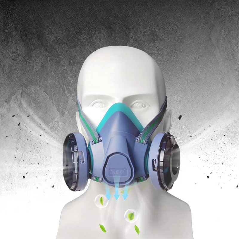 Dual Filter Silicone Half Face - Kn95 Respirator Mask 리뷰 및 가격