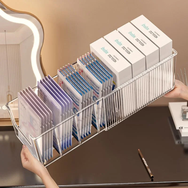 Extendable Acrylic Makeup Orga - Face Mask Storage Box 리뷰 및 가격
