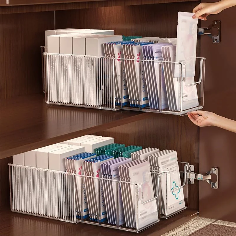 Extendable Acrylic Makeup Orga - Face Mask Storage Box 리뷰 및 가격