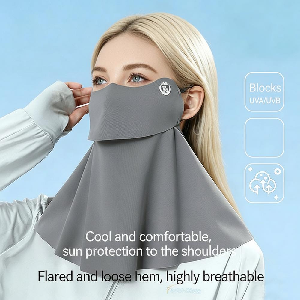 UPF50+ Cooling Sun Protection  - Sports Mask Breathable 리뷰 및 가격