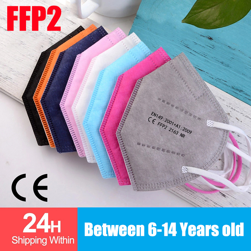 10-100pcs Kids KN95 Mask Child - Disposable Surgical Mask 리뷰 및 가격