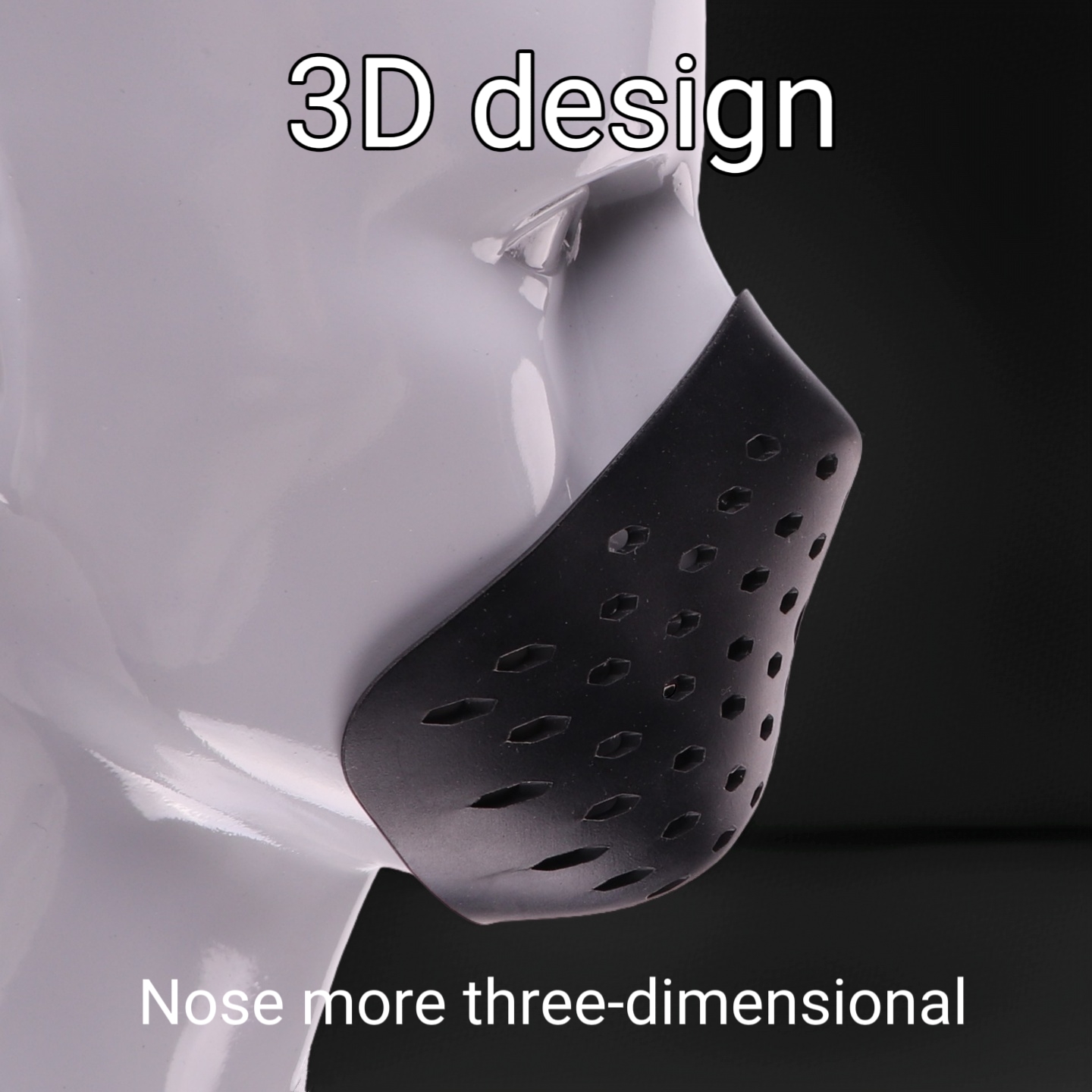 3D Halfface Bracket Silicone M - Silicone Mask Bracket 리뷰 및 가격