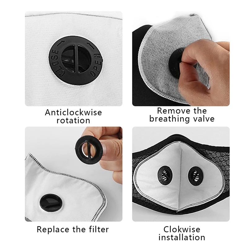 Cycling Dustproof PM2.5 Active - Dust Mask Construction 리뷰 및 가격