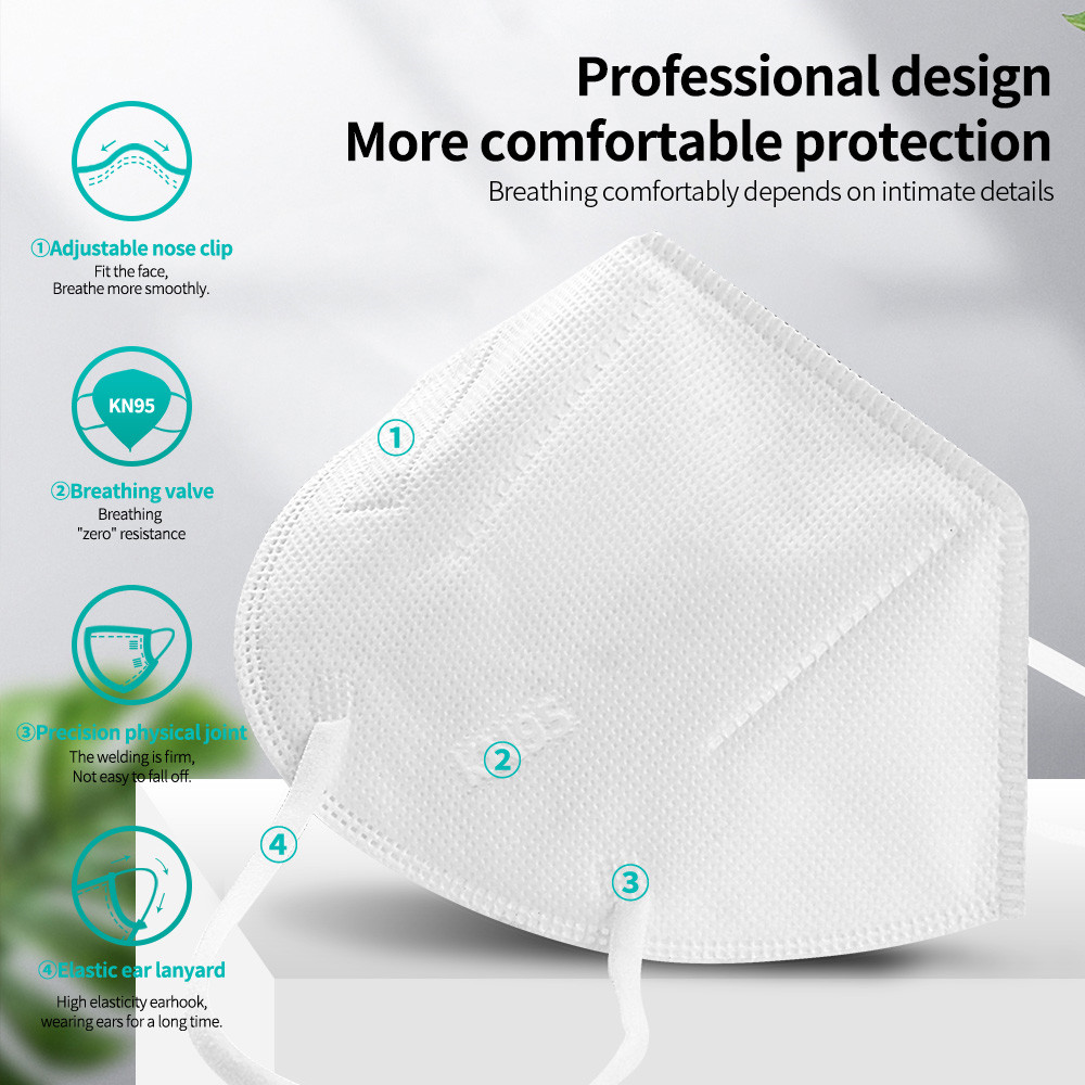 FFP2 Face Mask KN95 Facial Mas - Kn95 Respirator Mask 리뷰 및 가격