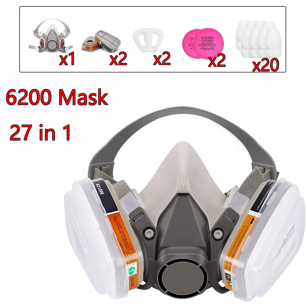 Gas Mask 6200 Set Vehicle Pain - Face Mask Storage Box 리뷰 및 가격
