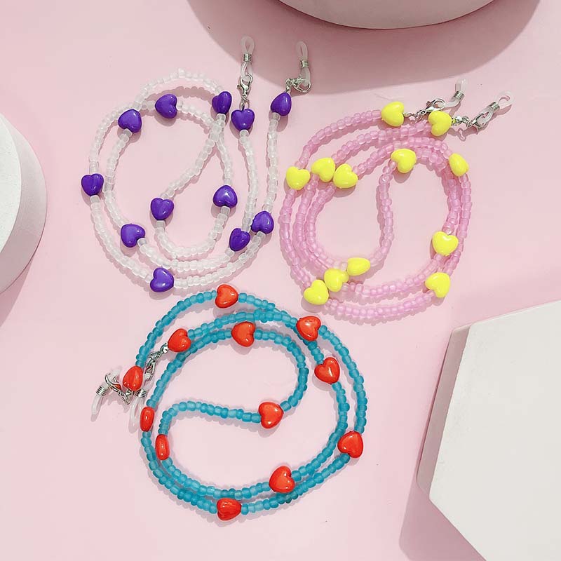 Trendy Peach Heart Anti Slip R - Mask Chain Holder 리뷰 및 가격